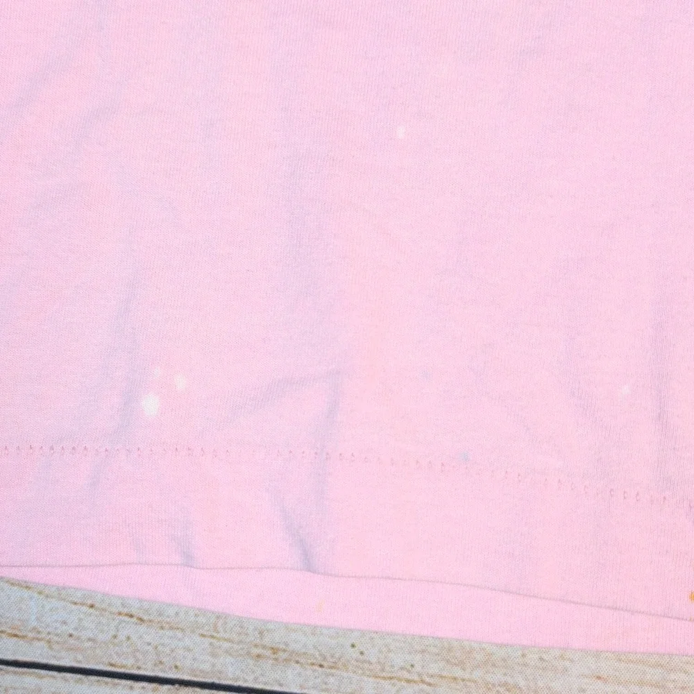 Vintage Fruit of the Loom Best Bunny Rabbit Pink T-Shirt Kids‎ 2-4 USA Made 90s